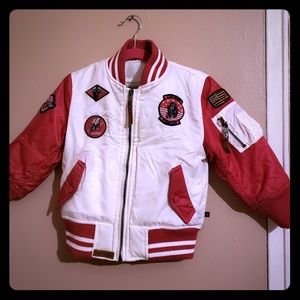 Top Gun Kids Color Block MA-1 Bomber